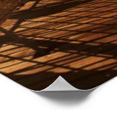 Poster Pont de Brooklyn. (Coin)