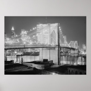 Poster pont de Brooklyn