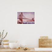 Poster Pont de Brooklyn (Cuisine)