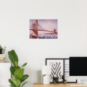 Poster Pont de Brooklyn (Bureau à domicile)