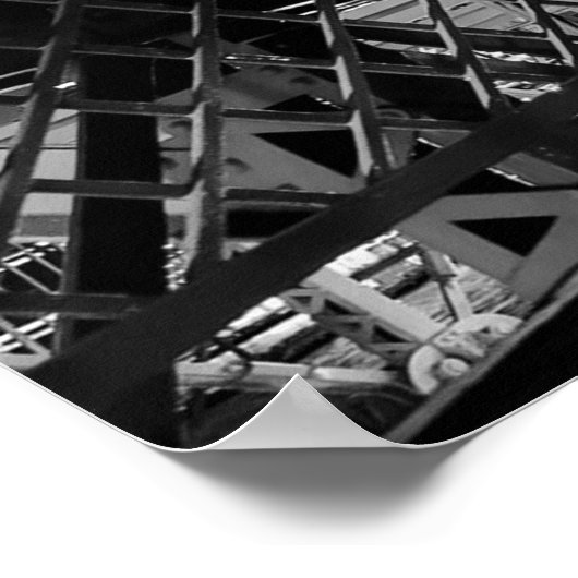 Poster Pont de Brooklyn (Coin)