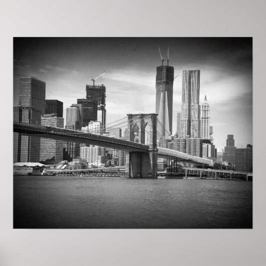 Poster Pont de Brooklyn (Devant)