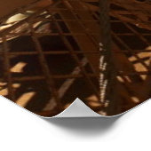 Poster Pont de Brooklyn. (Coin)