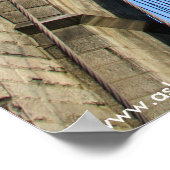 Poster Pont de Brooklyn 02 (Coin)