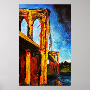 Poster Pont de Brooklyn à Utopie 2009