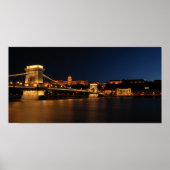 Poster Pont de chaîne Budapest (Devant)