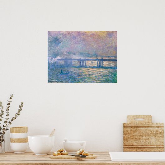 Poster Pont de Charing Cross (Cuisine)