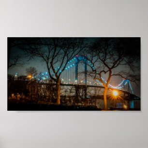Poster Pont de cou de NYC Throgs