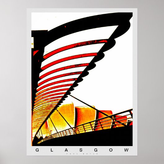 Poster Pont de Glasgow (Devant)