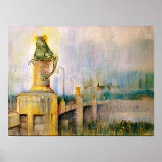 Poster Pont de grenouille du comté de Windham, CT (Devant)