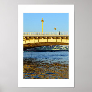 Poster Pont de Kuramae : Sumida River, Tokyo