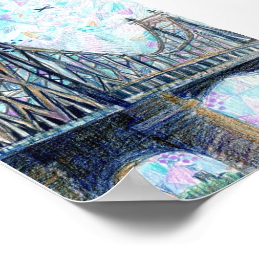 Poster Pont de la 59e rue (Coin)