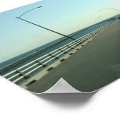 Poster Pont de la baie Chesapeake - imprimer/poster (Coin)