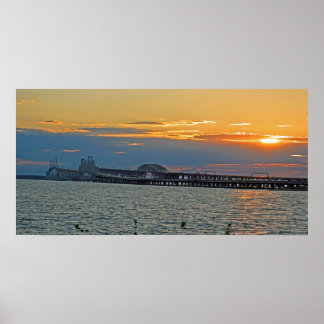 Poster Pont de la baie de Chesapeake