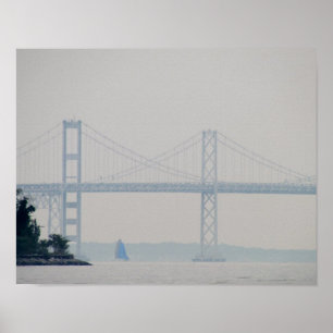 Poster Pont de la baie de Chesapeake