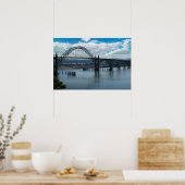 Poster Pont de la baie de Yaquina - Newport Oregon (Cuisine)