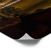 Poster Pont de la chaîne de Budapest (Coin)