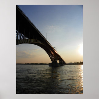 Poster Pont de la paix