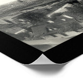 Poster Pont de la rivière St. Johns Photo 1921 (Coin)