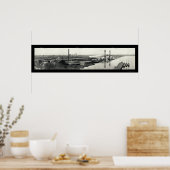 Poster Pont de la rivière St. Johns Photo 1921 (Cuisine)