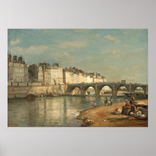 Poster Pont de la Tournelle - Stanislas Lépine Art