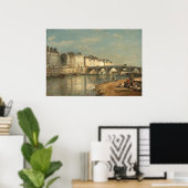 Poster Pont de la Tournelle - Stanislas Lépine Art (Bureau à domicile)