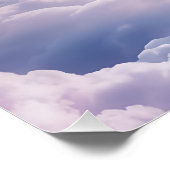 Poster Pont de l'Arc-en-Ciel, Chien Blanc au Paradis (Coin)