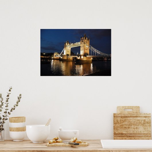 Poster Pont de Londres (Cuisine)