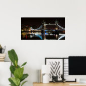 Poster Pont de Londres (Bureau à domicile)