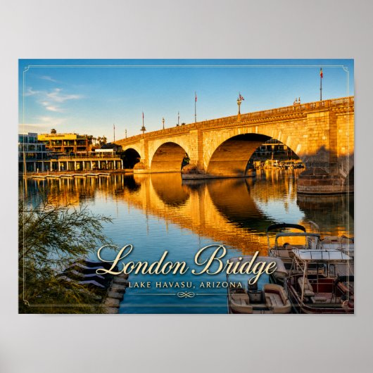 Poster Pont de Londres (Devant)