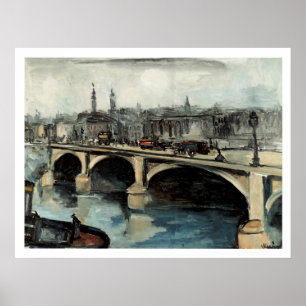 Poster Pont de Londres de Vintage voyage, Angleterre