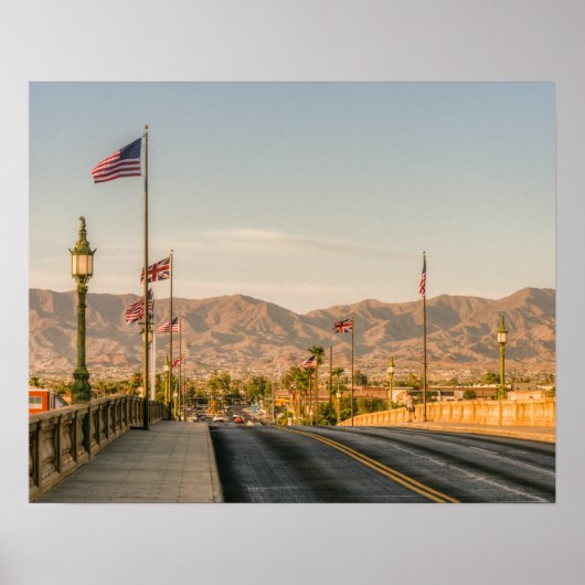Poster Pont de Londres - Lac Havasu (Devant)