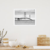 Poster Pont de Mackinac (Cuisine)