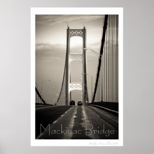 Poster Pont de Mackinac