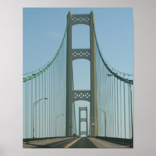 Poster Pont de Mackinac