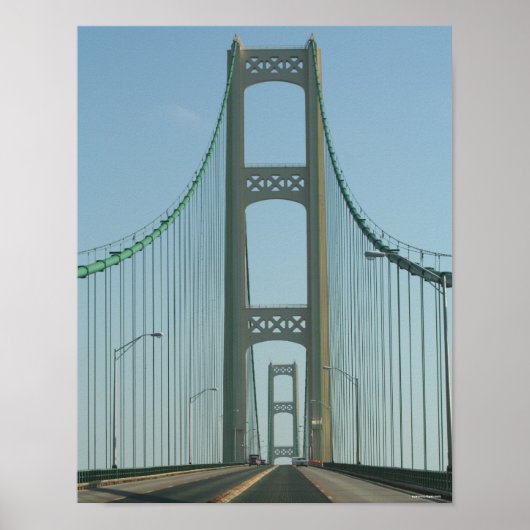 Poster Pont de Mackinac (Devant)