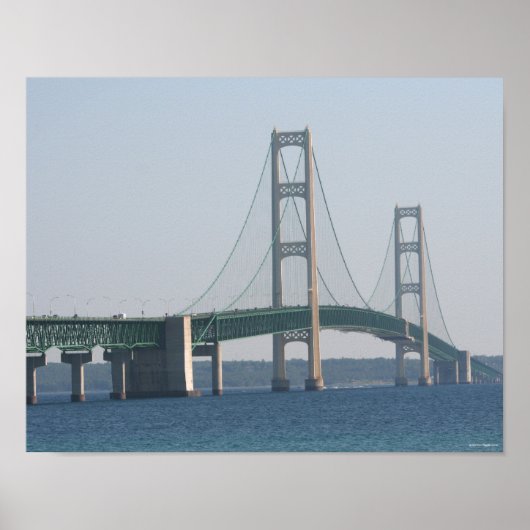 Poster Pont de Mackinac (Devant)