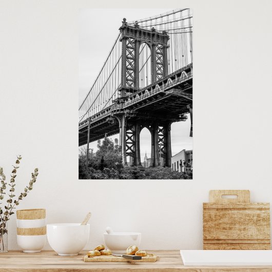 Poster Pont de Manhattan (Cuisine)