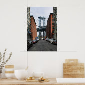 Poster Pont de Manhattan (Cuisine)