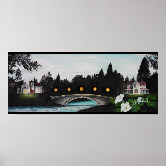 Poster Pont de nuit (Devant)