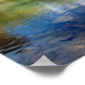 Poster Pont de piste du lac Ladybird - Austin, Texas (Coin)