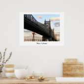 Poster Pont de Queensboro (Cuisine)