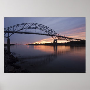 Poster Pont de Sagamor au-dessus du canal du cap Cod,