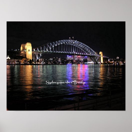 Poster Pont de Sydney Harbor (Devant)