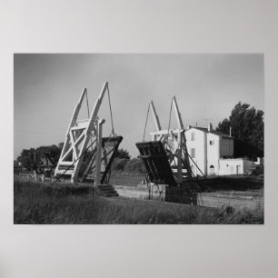 Poster Pont de Van Gogh, Arles, c.1850-1960