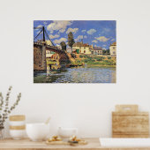 Poster Pont de Villeneuve la Garenne (Cuisine)