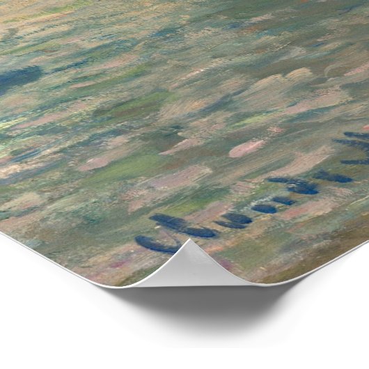 Poster Pont de Waterloo, Gray Day - Claude Monet Fine Art (Coin)