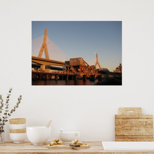 Poster Pont de Zakim (Cuisine)