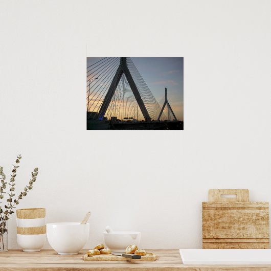 Poster Pont de Zakim (Cuisine)