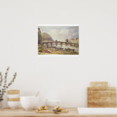Poster Pont des Arches, Liège (Cuisine)